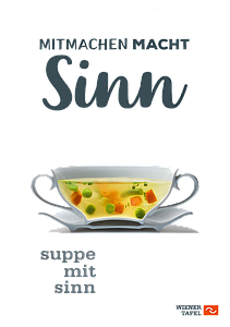 Ihre Spende für eine warme Suppe. Mit Ihrer Unterstützung können wir Suppen aus gerettetem Gemüse kochen und damit Menschen versorgen, die von Armut betroffen sind. Bitte helfen Sie JETZT.